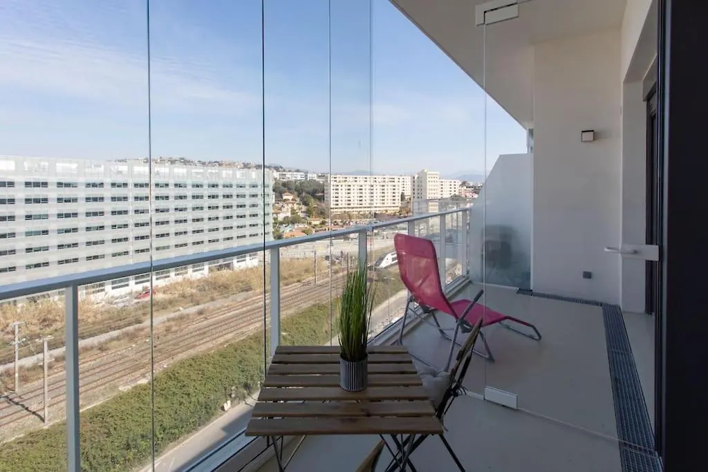 L17 Arenas Suite 3 Balconies 5Mins To The Sea Nice 0*,
